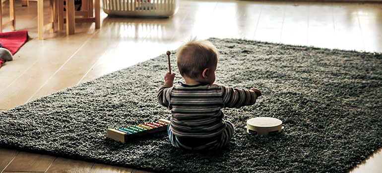 Muziektherapie: Geluidmaken met kinderen.