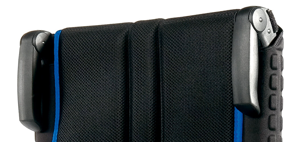 Vaste duwhandvatten die inklapbaar zijn.