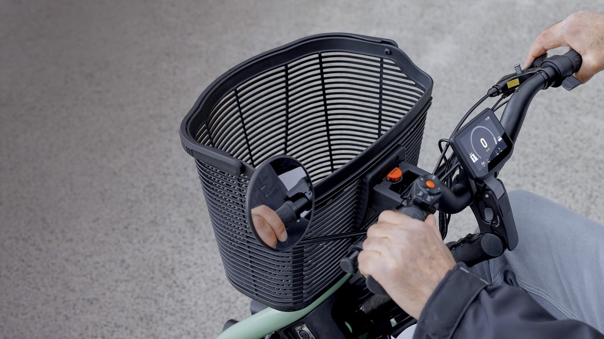 Vertrouwd fietsstuur met bekende bediening