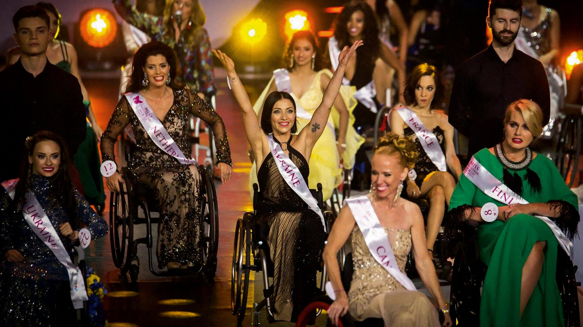 Miss Wheelchair World in Warschau