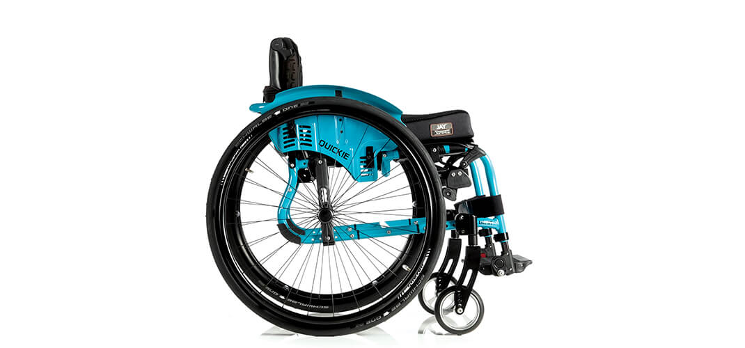 De QUICKIE Life RT is een vastframe rolstoel met een boxframe ontwerp.