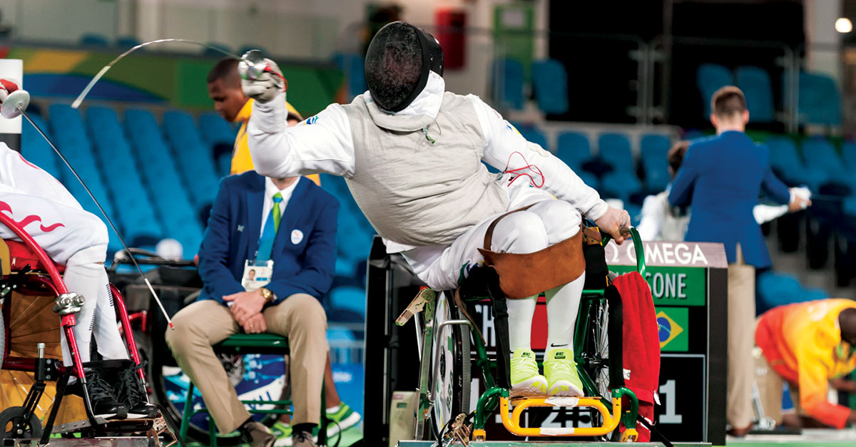 Hoe beoefen je rolstoelschermen en wat zijn de regels?