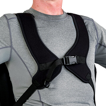 Positioneringsvest H-style met zijknopsluiting
