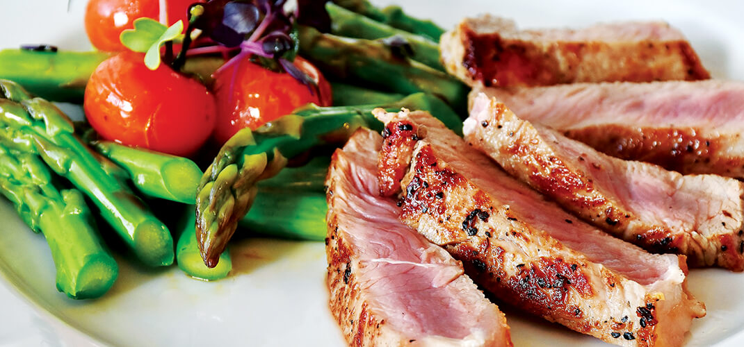 Een goed en gezond diner.