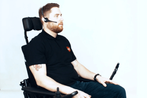 Switch-It Vigo | Rijden met de Vigo headset via Bluetooth Miniatuur