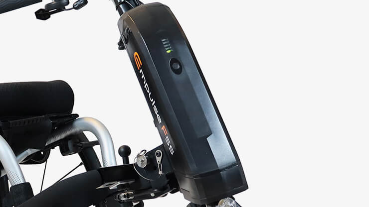 Krachtige lithium-ion-accu