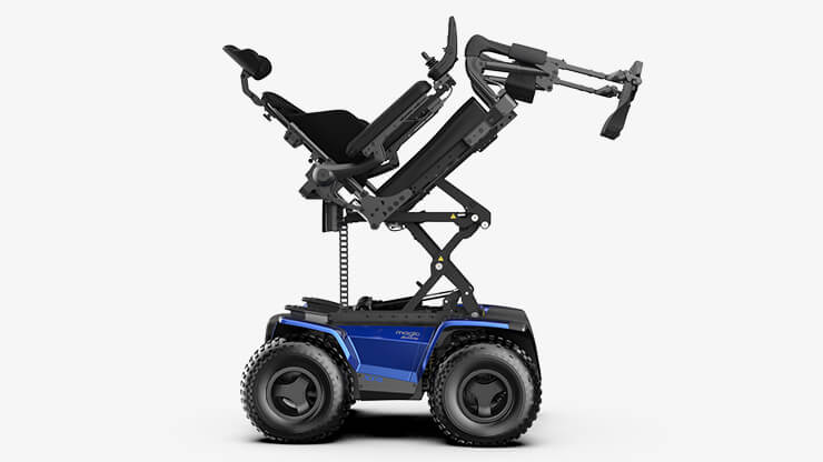 Elektrische hoog/laag- en kantelverstelling