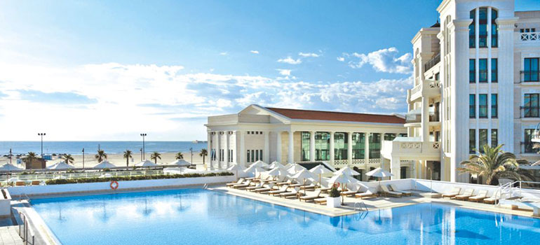 Hotel Las Arenas in Valencia.
