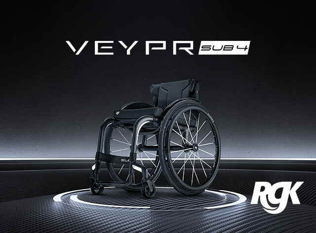 RGK Veypr Sub4 - Een nieuw tijdperk begint. Dit is niet zomaar een rolstoel!. Meer informatie