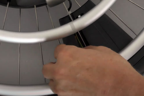 WheelDrive - Vervang de accu van het sensorsysteem