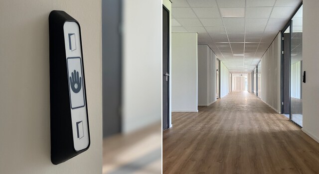 Impressie van het nieuwe bedrijfspand en warehouse