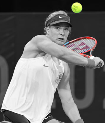 Diede de Groot in actie