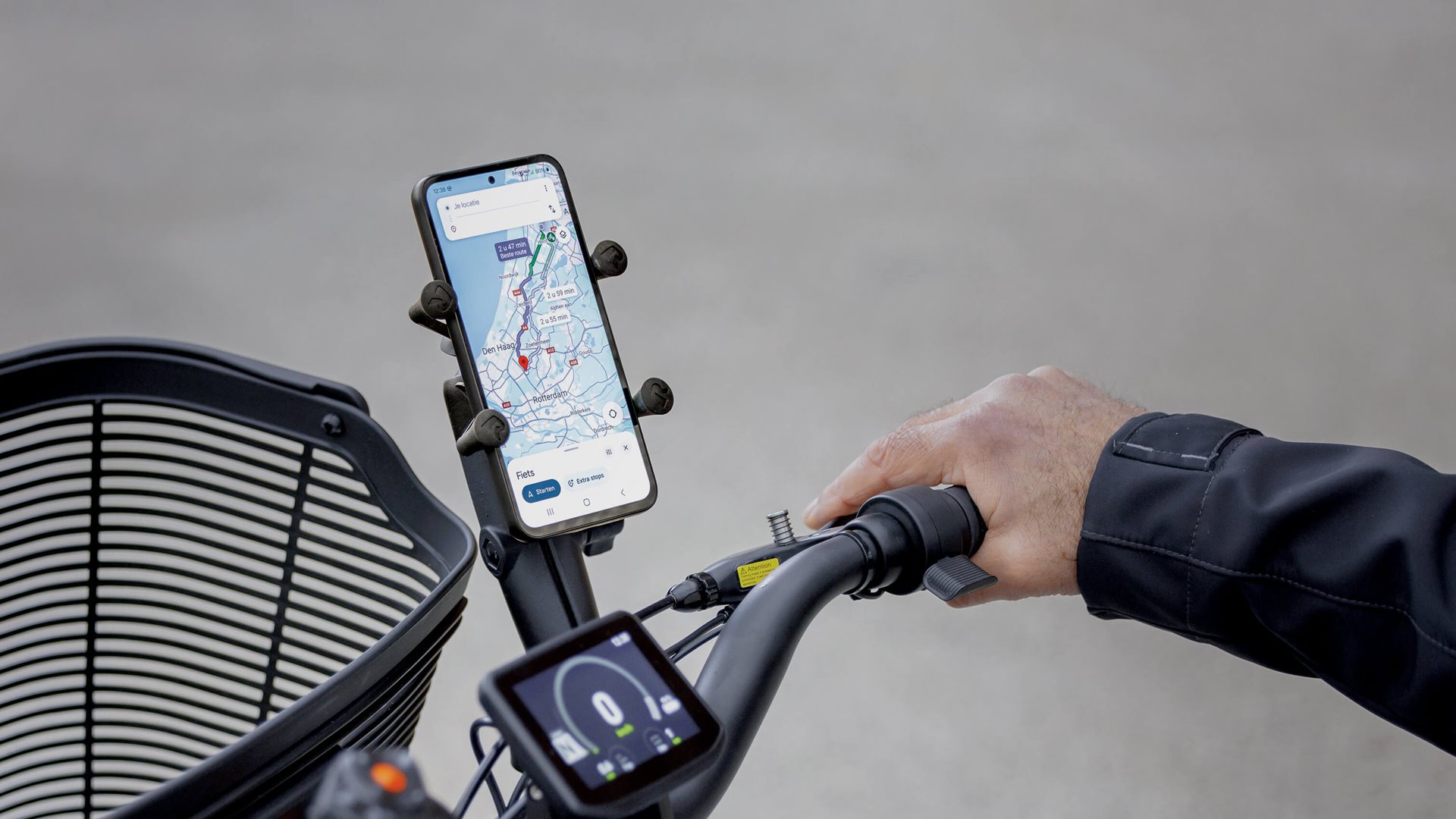 Jouw S800 met handige fietsaccessoires