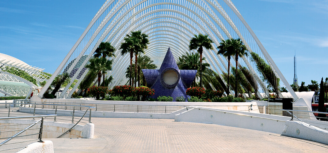 Stad van de Kunst en Wetenschap in Valencia.