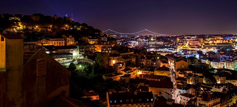 Miradouro de Graça in Lissabon.