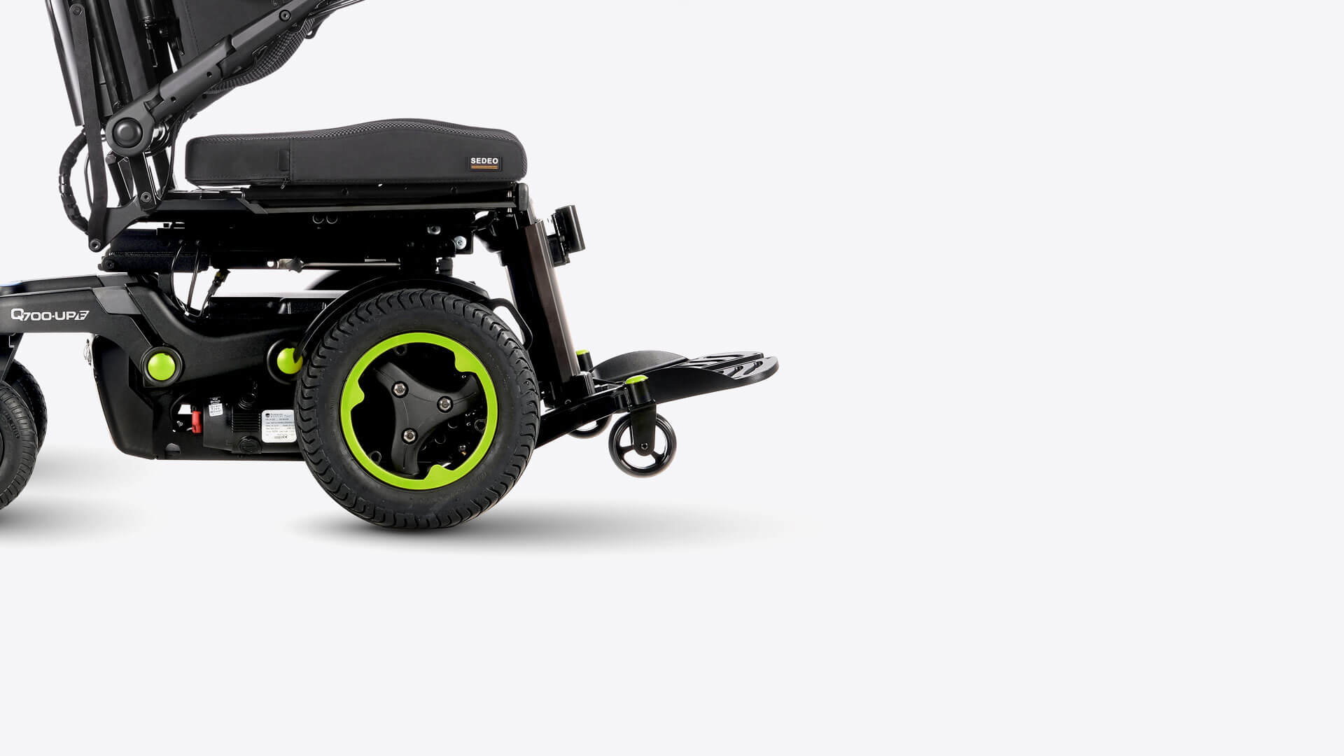 Plateau stam timer QUICKIE Q700-UP F | Elektrische sta rolstoel | Sunrise Medical