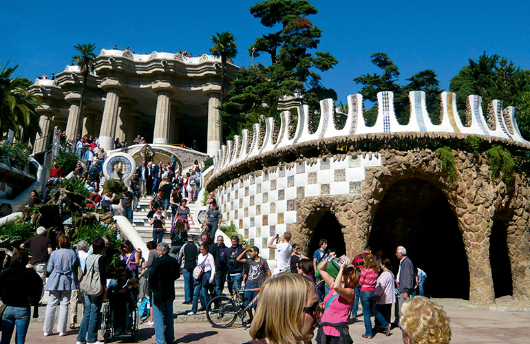 Gaudí's Park Güell in Barcelona.