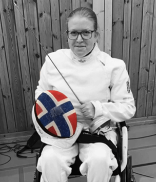 Catherine Bergan in actie